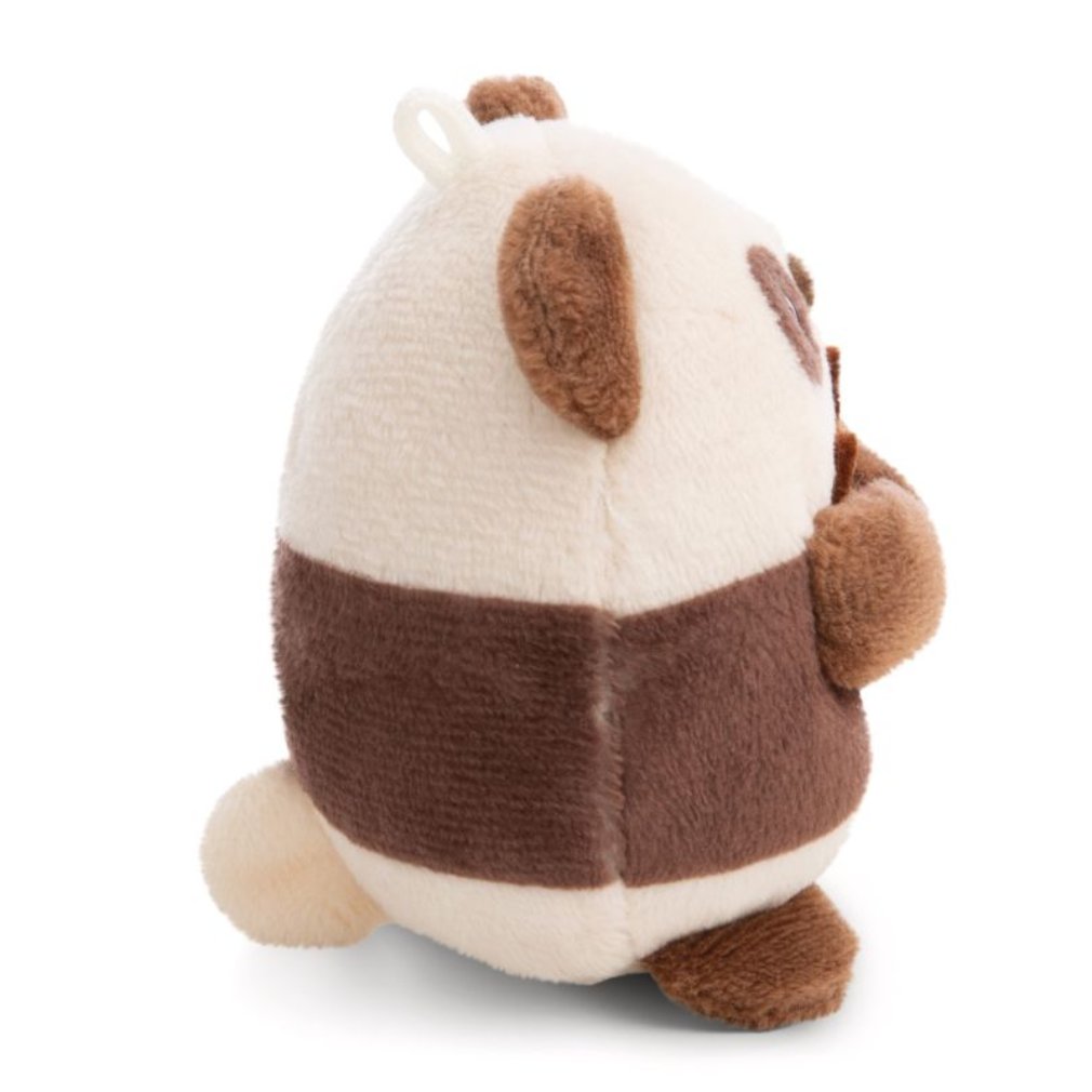 Nici Kuscheltier Panda Kono 8cm mit Schokolade u. Popcornkostüm