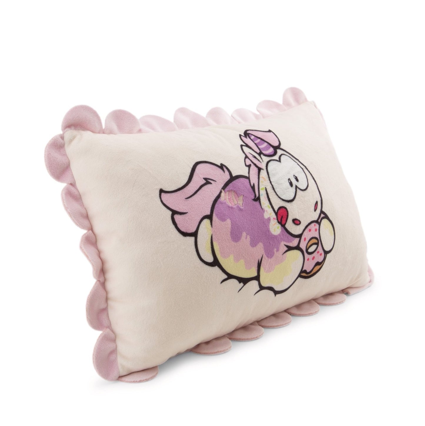Süßes Rechteckiges Kissen Einhorn Sweety Rainbow