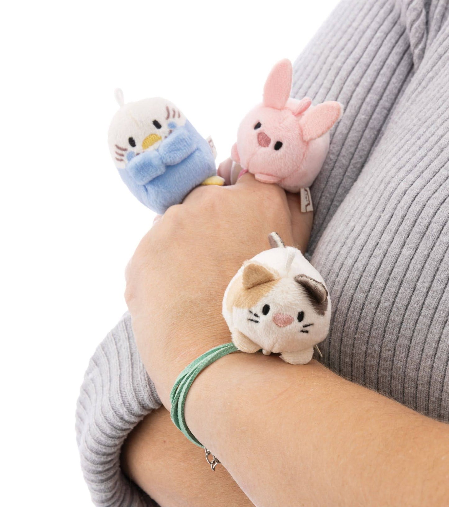 Nici Kuscheltier Anhänger mymochi minis Katze Angy liegend