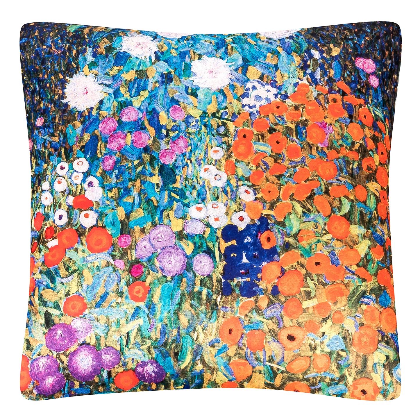 Dekokissen Künstler Gustav Klimt "Bauerngarten" 40 x 40 cm