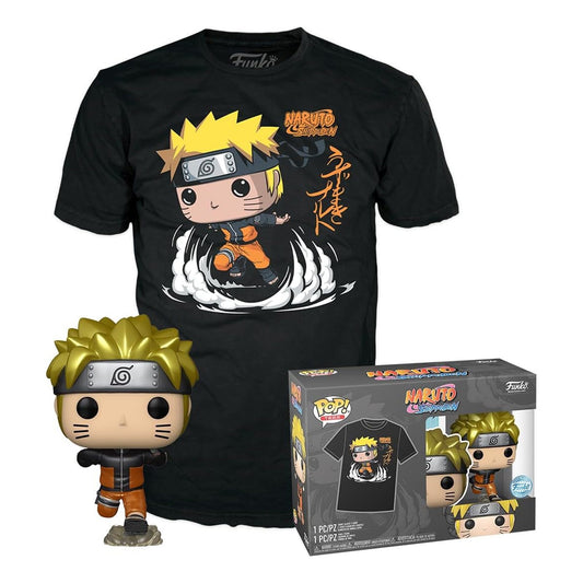 Disney POP! & Tee Vinyl Figur & T-Shirt Naruto Größe M