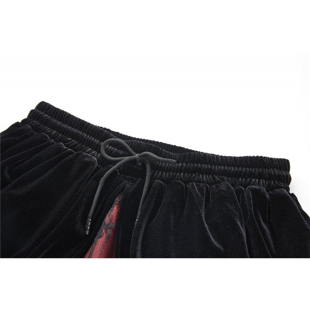 Gothic langer Rock schwarz-rot barock Dark in Love