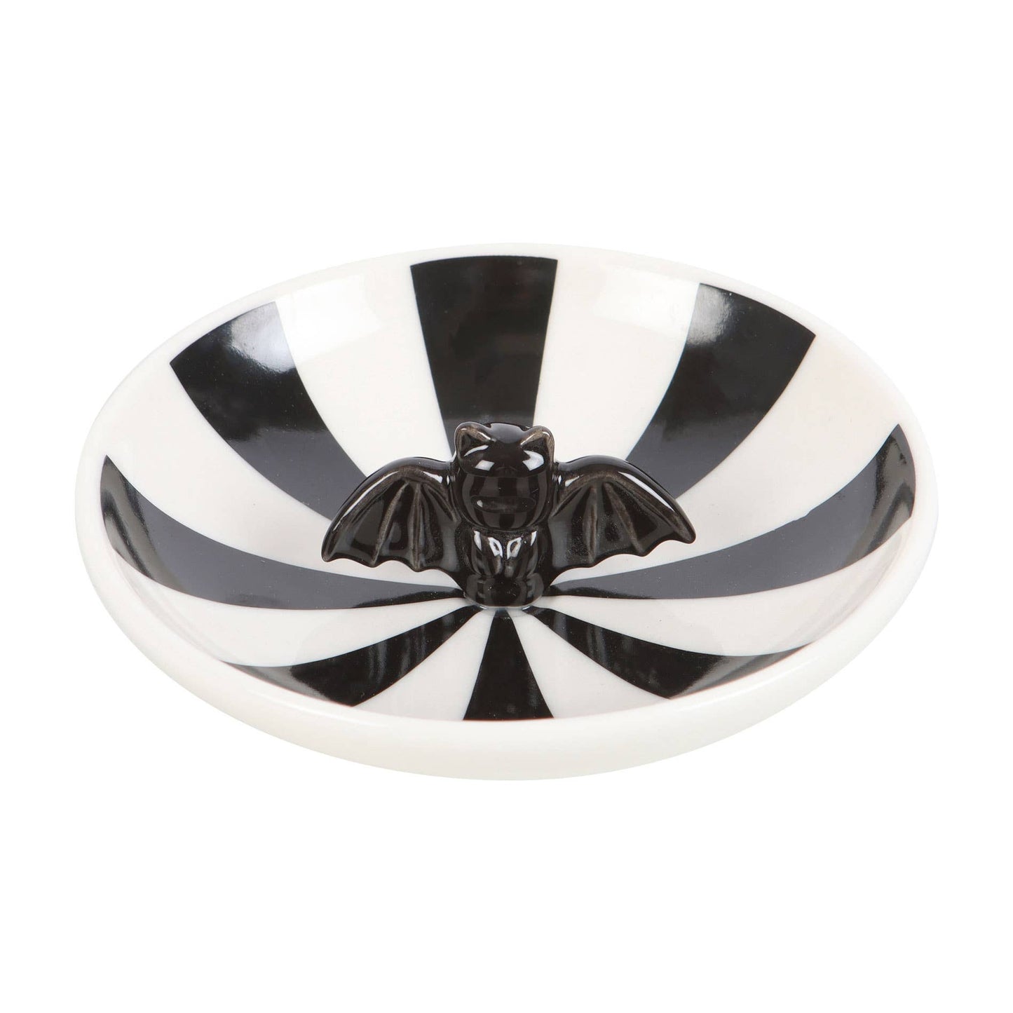 Gothic Schmuckschale mit Fledermausmotiv