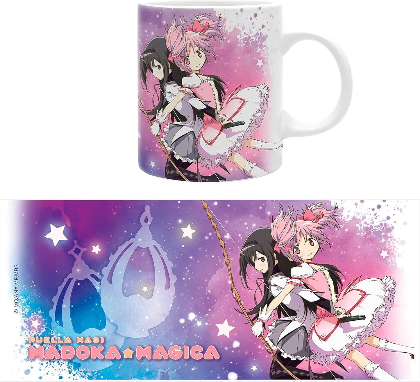 Puella Magi Madoka Magica Tasse 320 ml Abystyle Madoka & Homura