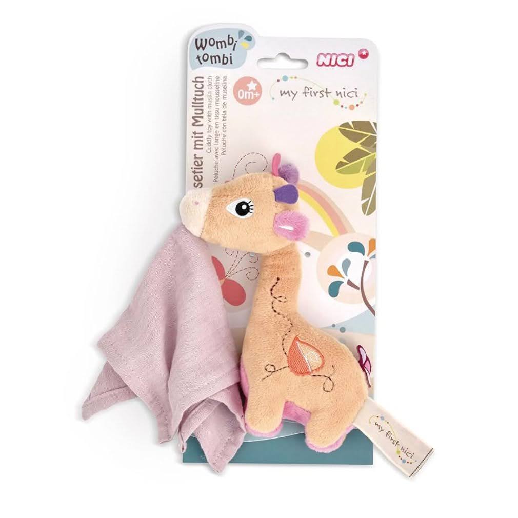 NICI Baby Schnuffeltuch + Giraffe Sasuma 16cm My first Nici