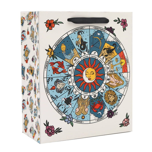 33 cm großer Zodiac-Geschenkbeutel