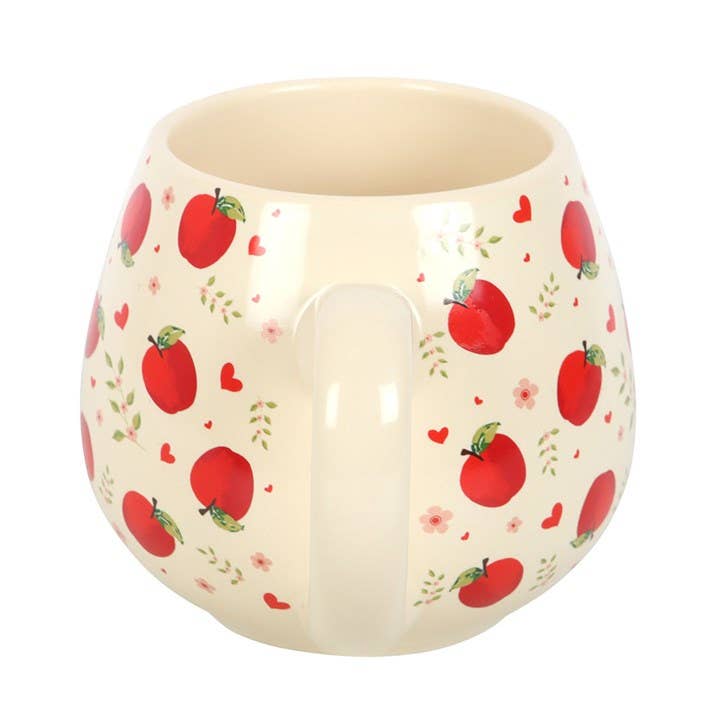 Vintage Apfel Print Fassbecher