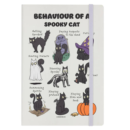 Gothic Notizbuch Spooky Cat
