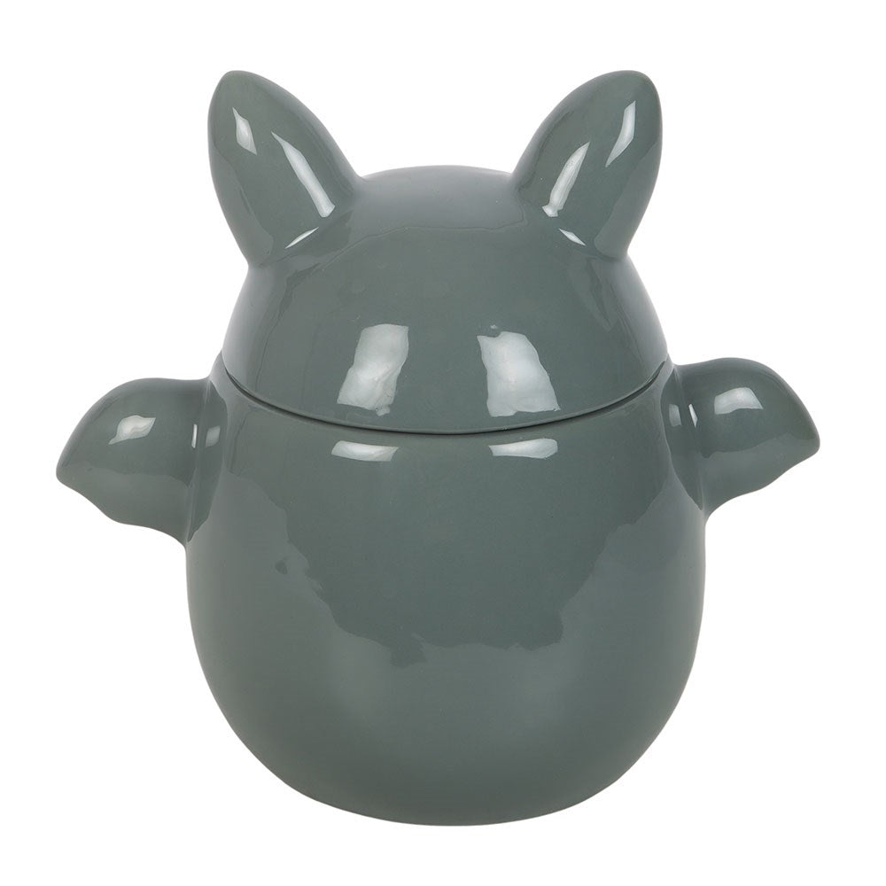 Bat Cookie Jar süße Fledermaus Vorratsdose aus Keramik