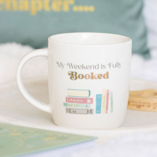 Tasse "My weekend is Filly " Buchfreunde "The Book Club" 350 ml