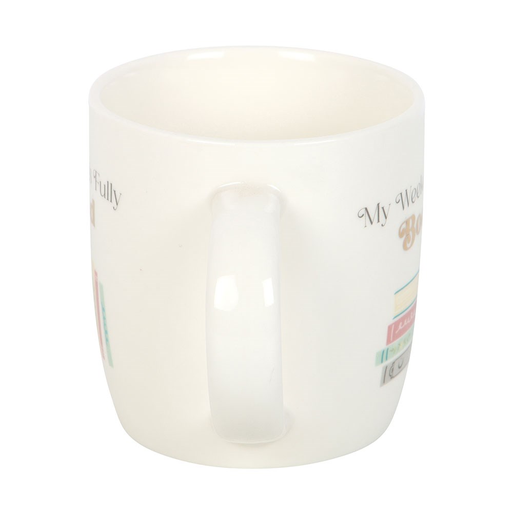 Tasse "My weekend is Filly " Buchfreunde "The Book Club" 350 ml