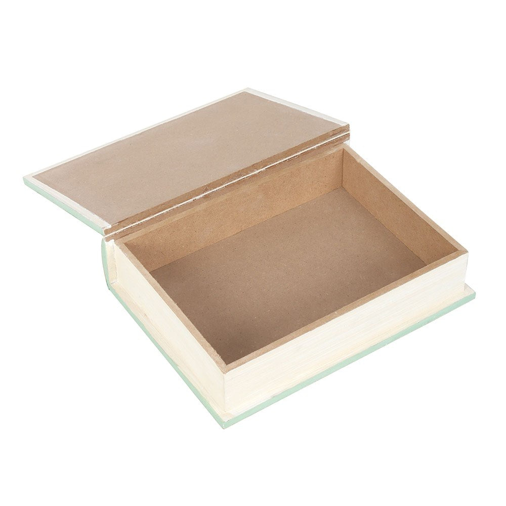 "The Book Club" vintage Aufbewahrungsbox Schwan romantisch grün