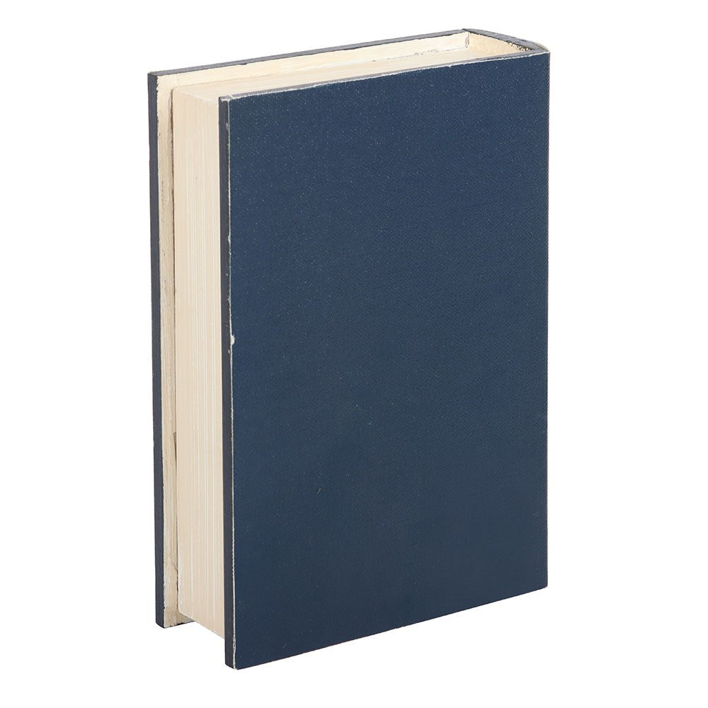 Dekobox in Buchform Blue Moon nostalgisch