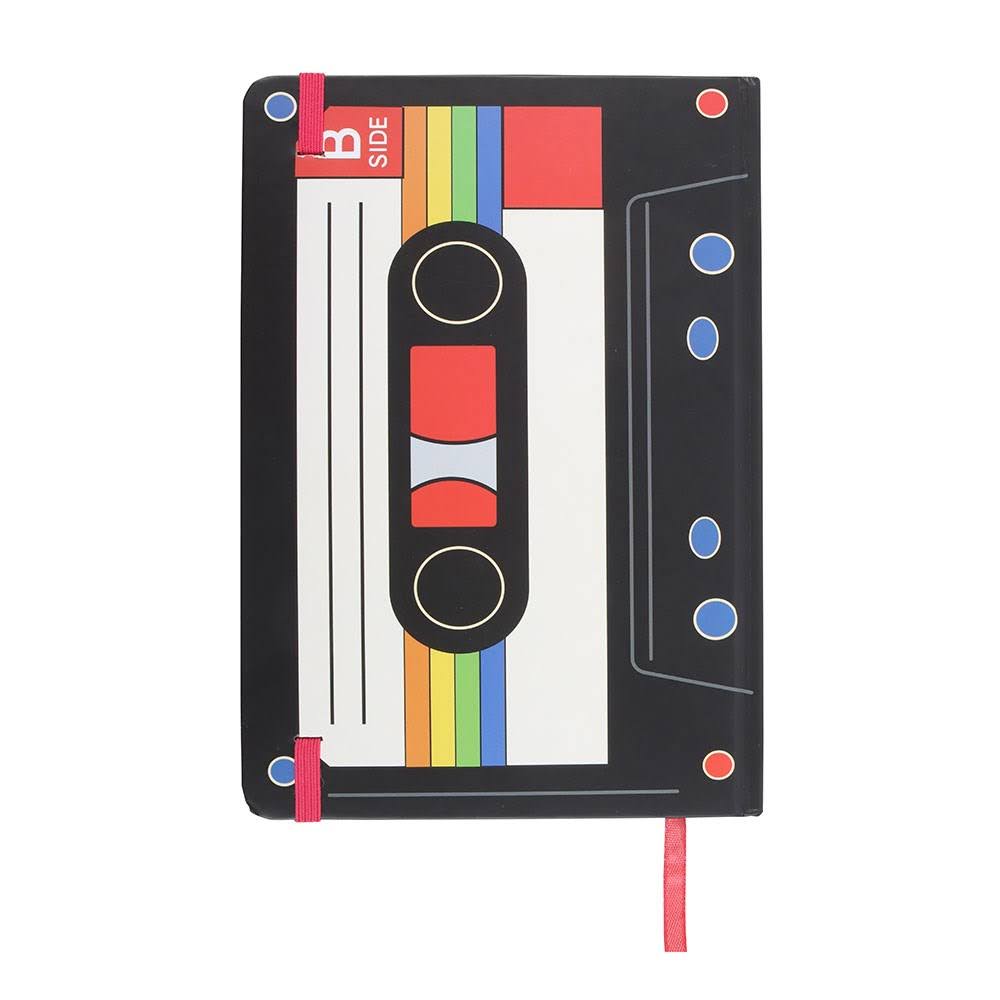 Retro Notizbuch 80s Cassette vintage Geschenkidee A5