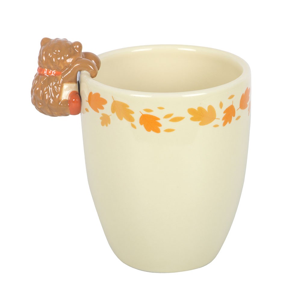 Süßer herbstlicher Igel Pflanzentopf Übertopf vintage