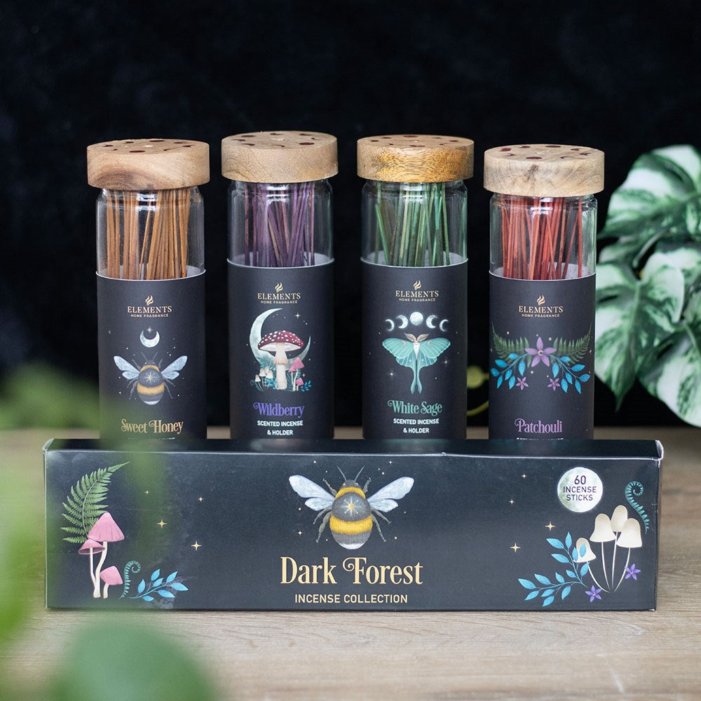 Räucherstäbchen Geschenkset "Dark Forest" 3 Pack.