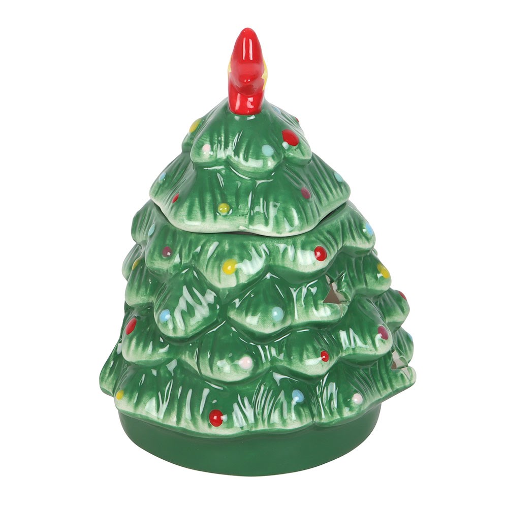 Nostalgischer Ölbrenner 3D als Weihnachtsbaum