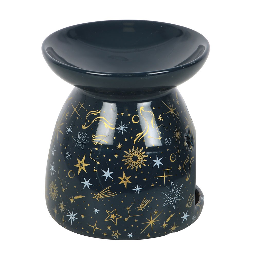 Duftlampe und Wachswärmer „Blaue Sternennacht“