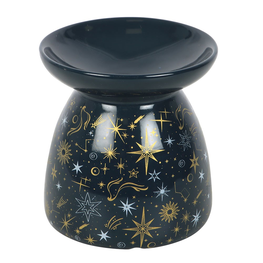 Duftlampe und Wachswärmer „Blaue Sternennacht“