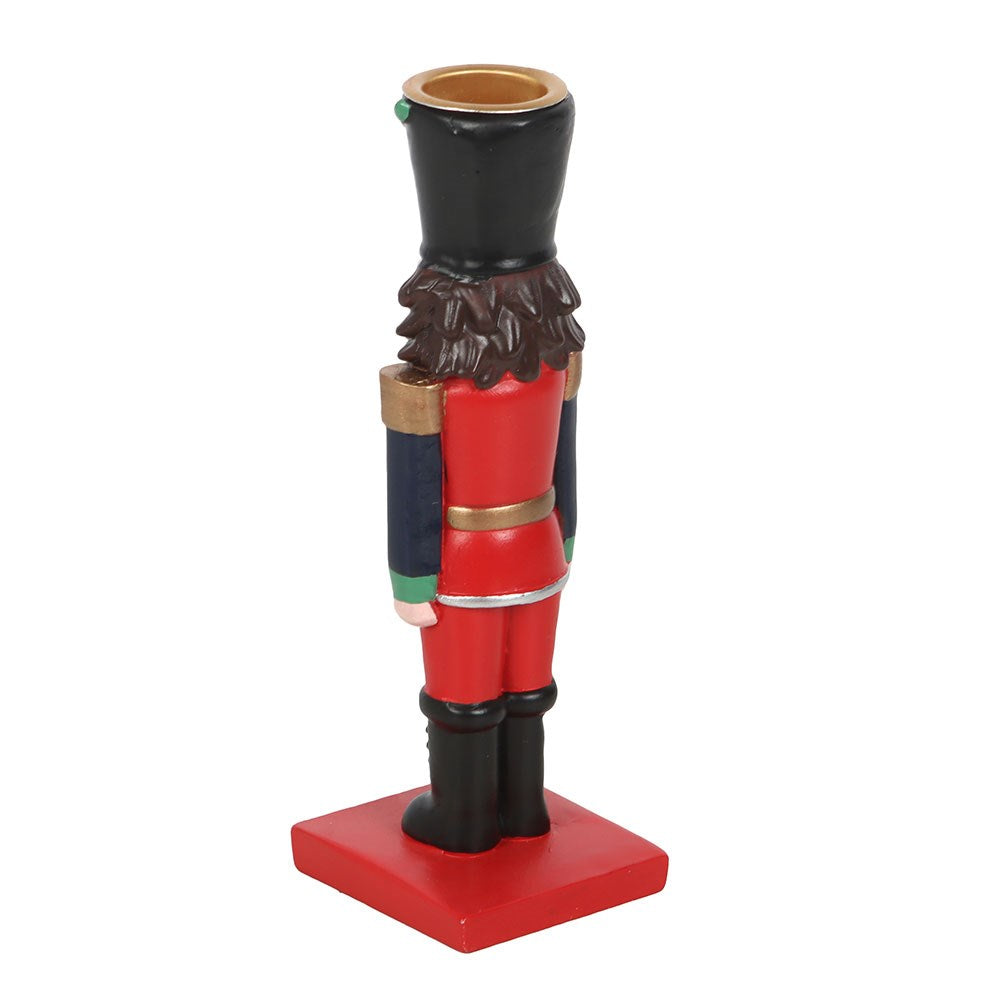 Festlicher Nussknacker Kerzenständer vintage Weihnachten
