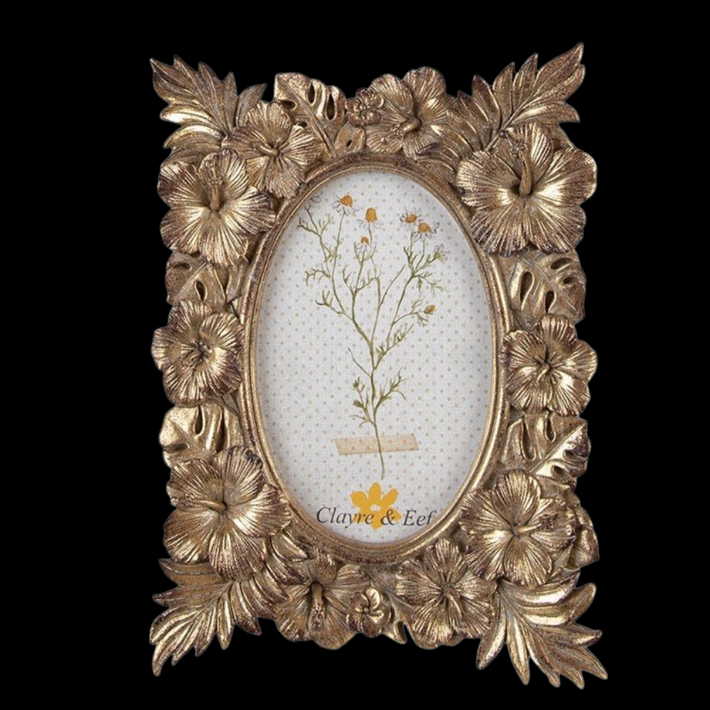 Bilderrahmen barock Blätter & Blumen 10x15