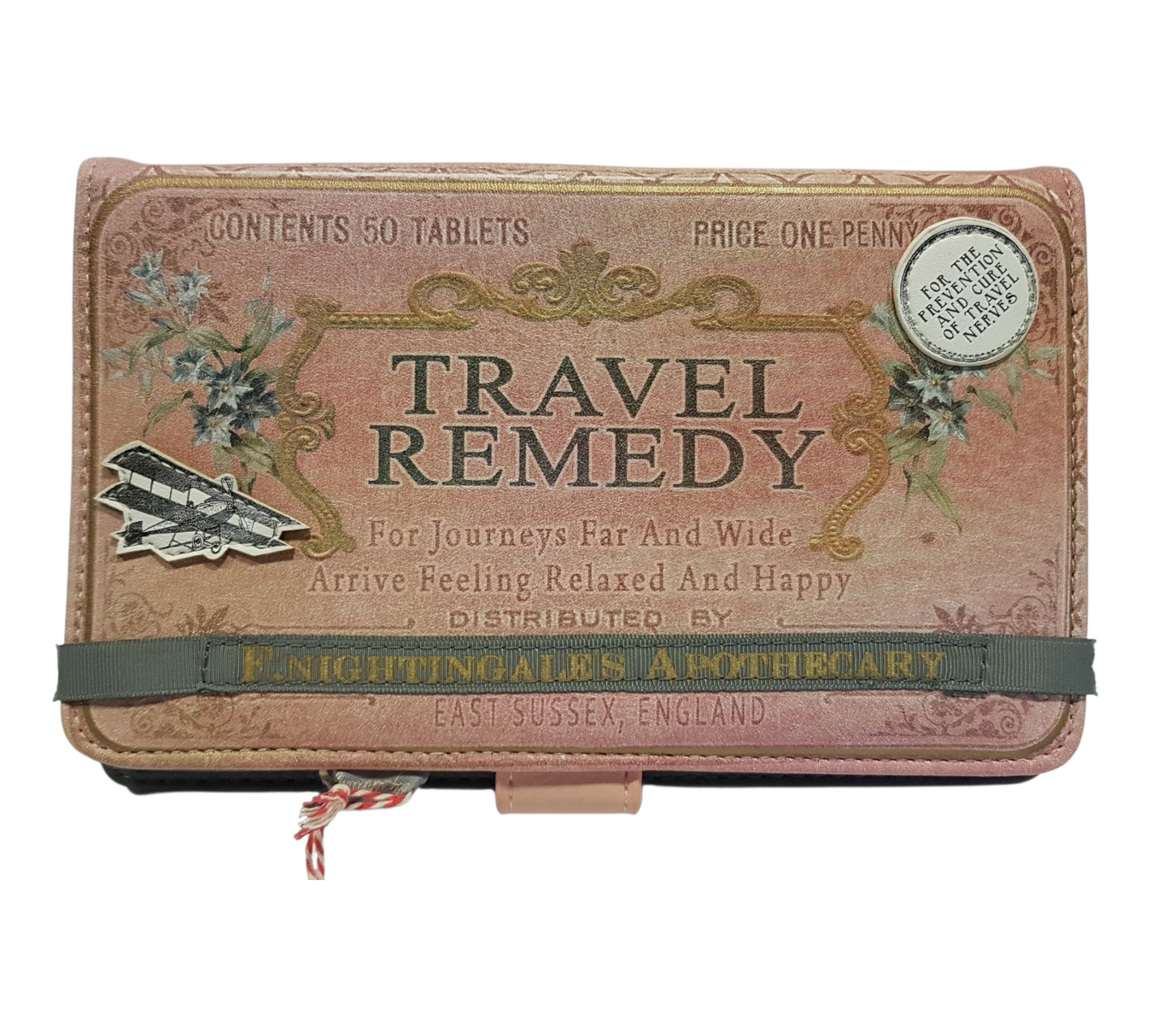 Vintage Kartenetui Time traveler