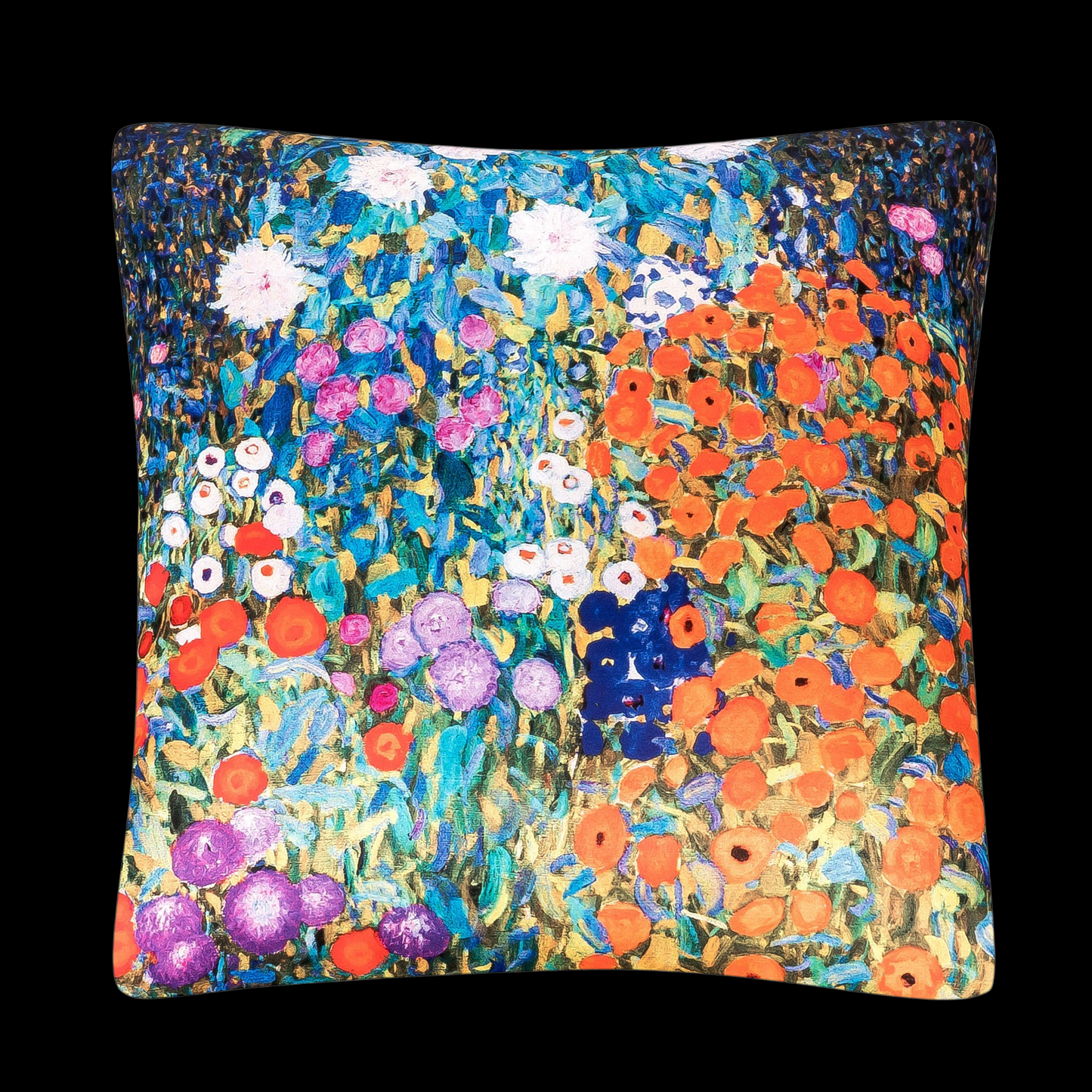 Dekokissen Künstler Gustav Klimt "Bauerngarten" 40 x 40 cm