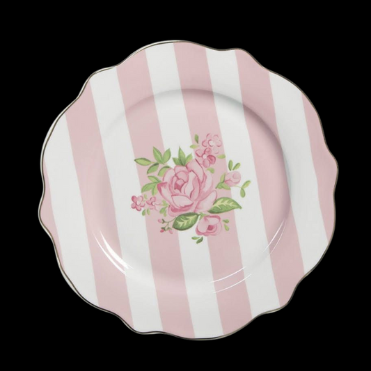 Vintage Sammelteller romantischer Teller Rosen Ø 20 cm