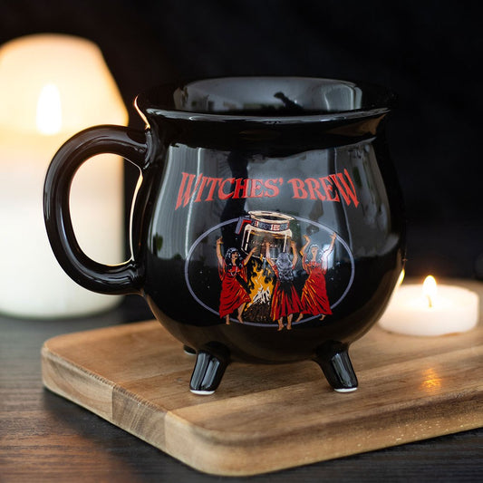 Hexxenkessel Tasse Steven Rhodes "Witches Brew" 430 ml schwarz