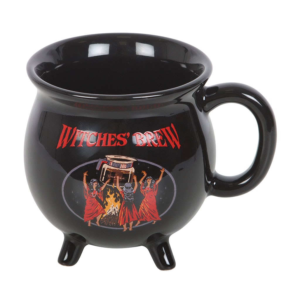 Hexxenkessel Tasse Steven Rhodes "Witches Brew" 430 ml schwarz