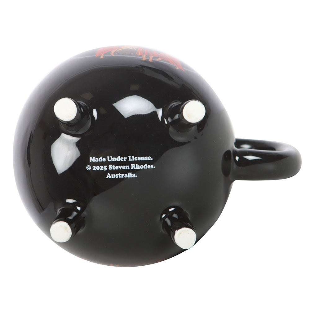 Hexxenkessel Tasse Steven Rhodes "Witches Brew" 430 ml schwarz