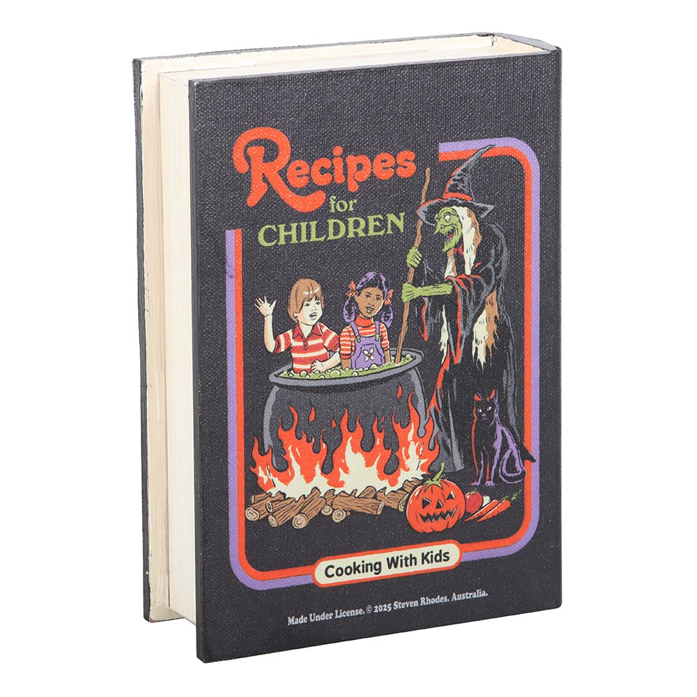 Aufbewahrungsbox Buch Steven Rhodes "Recipes for Children"