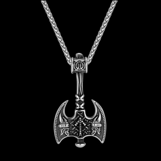 Wikinger Halskette mit Anhänger Axt