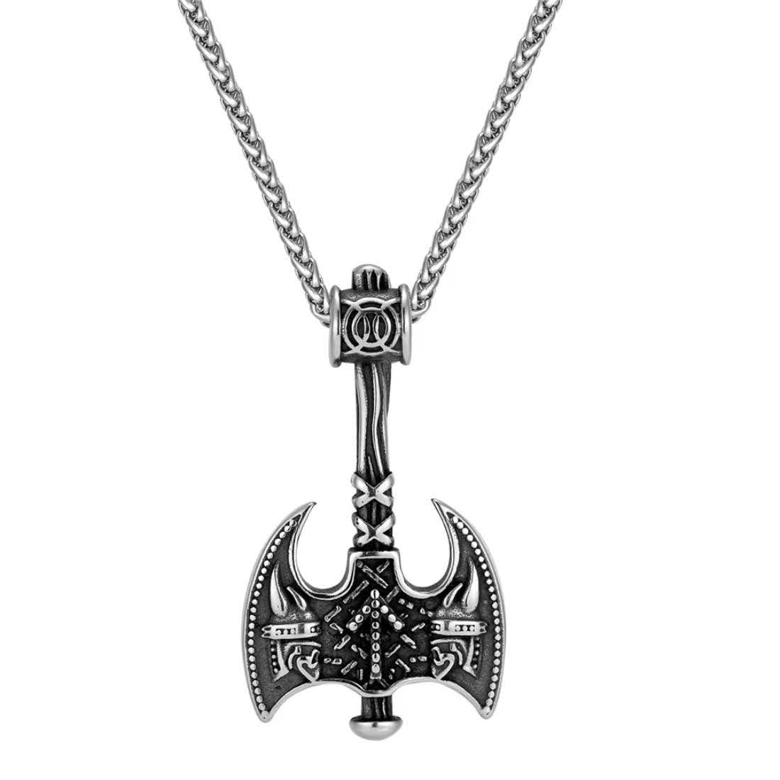 Wikinger Halskette mit Anhänger Axt