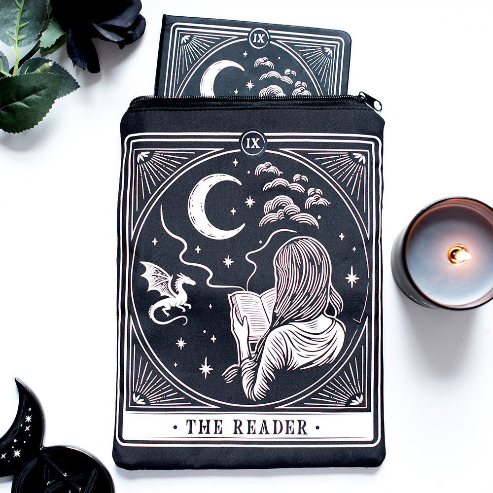 The Reader Tarot Book Sleeve – Freisteller Rückseite schwarz