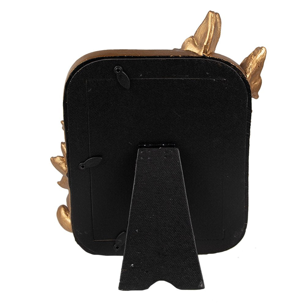 Romantischer Bilderrahmen mit Schmetterlingen roségold 10x15