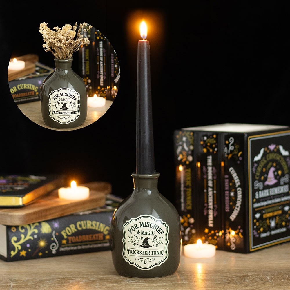 Trickster Tonic - For Mischief & Magic Kerzenhalter & Vase hexe