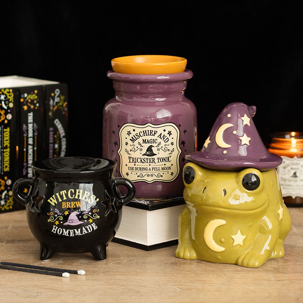 "Hexen Duftlampe Witches' Brew" Fanatsy Gothic Ölbrenner