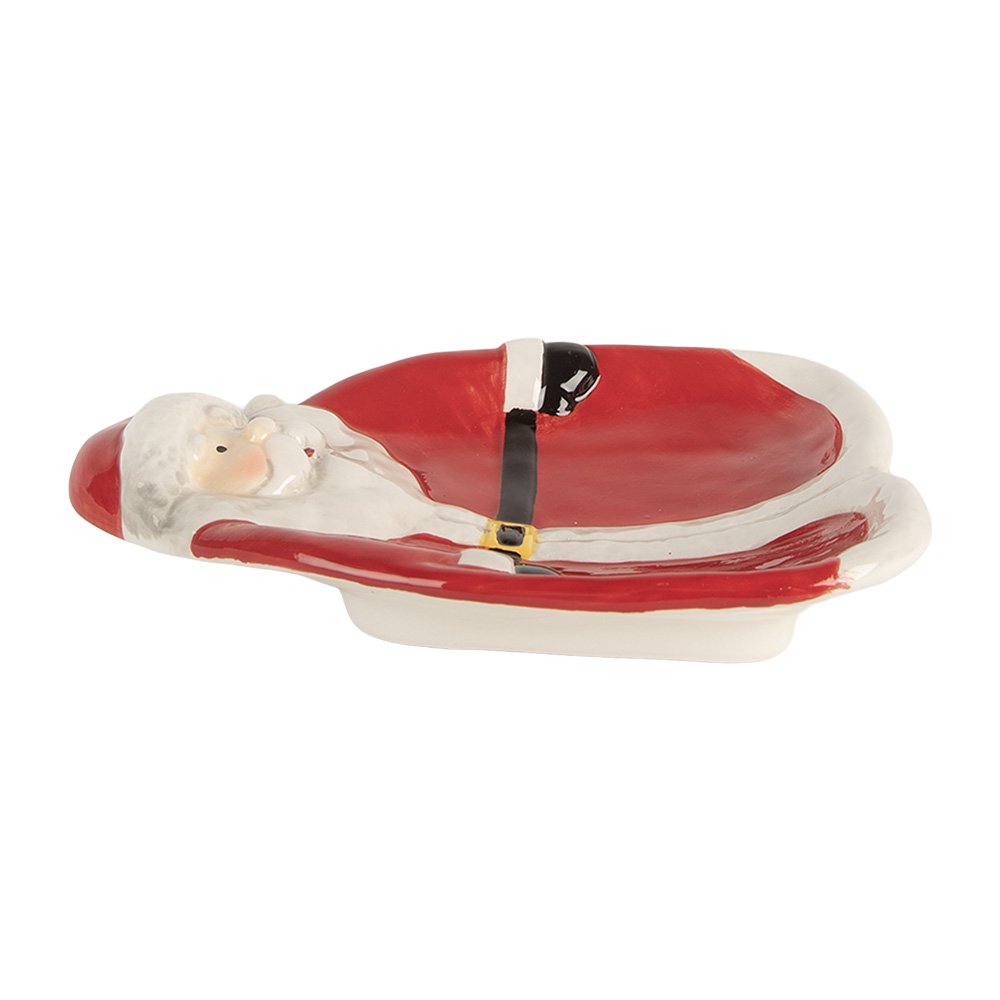 Festlich Weihnachtsmann Teller Dekoration Weihnachten vintage