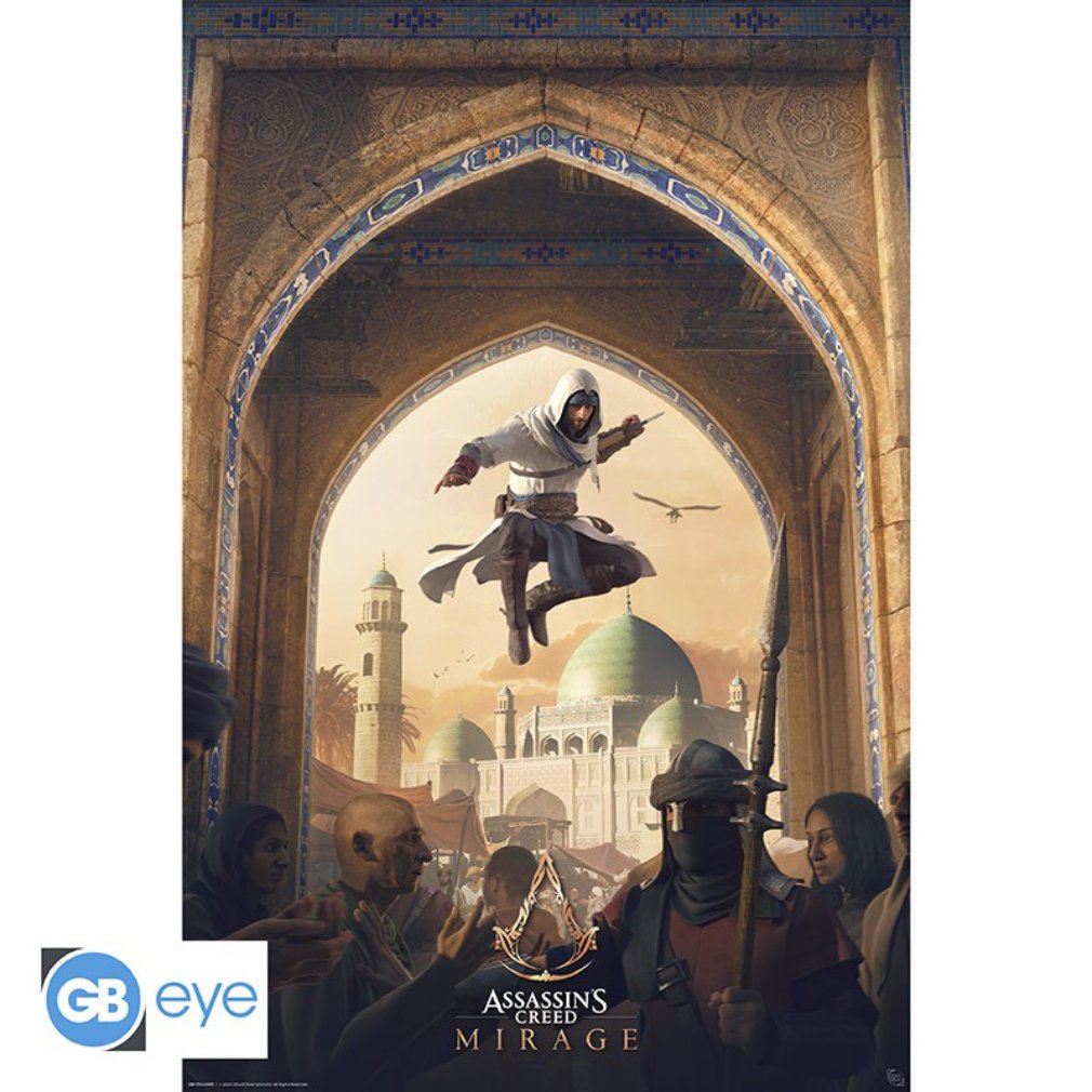 Poster 91,5 x 61 cm Assassins's Creed - Key Art Mirage