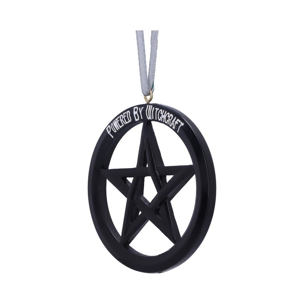 Gothic Anhänger Pentagram Powered by Witchcraft