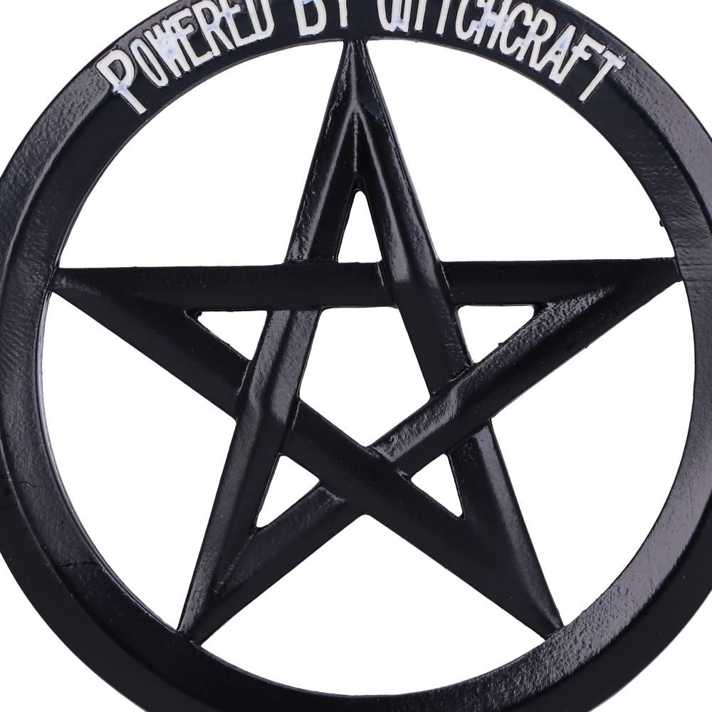 Gothic Anhänger Pentagram Powered by Witchcraft
