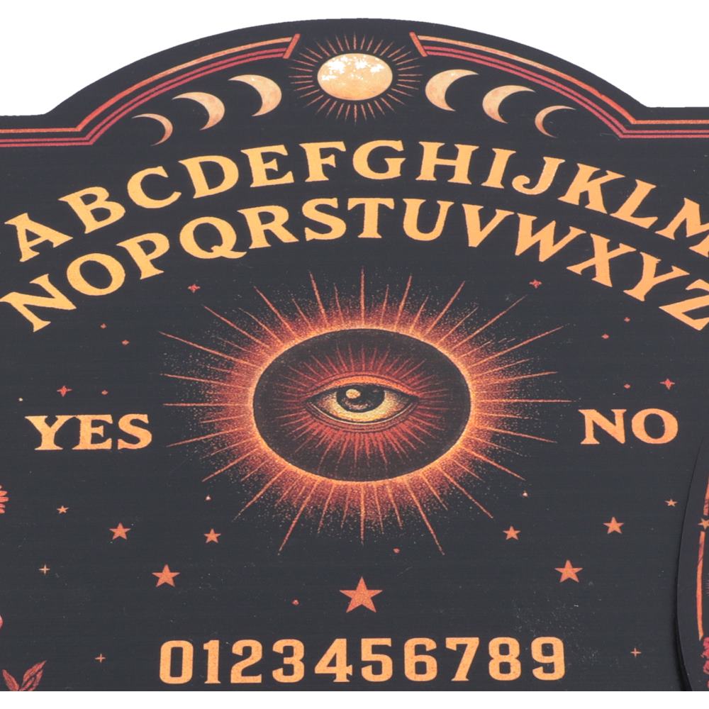 Spirit Board Bloom mit Planchette – Gothic 42 × 34 cm