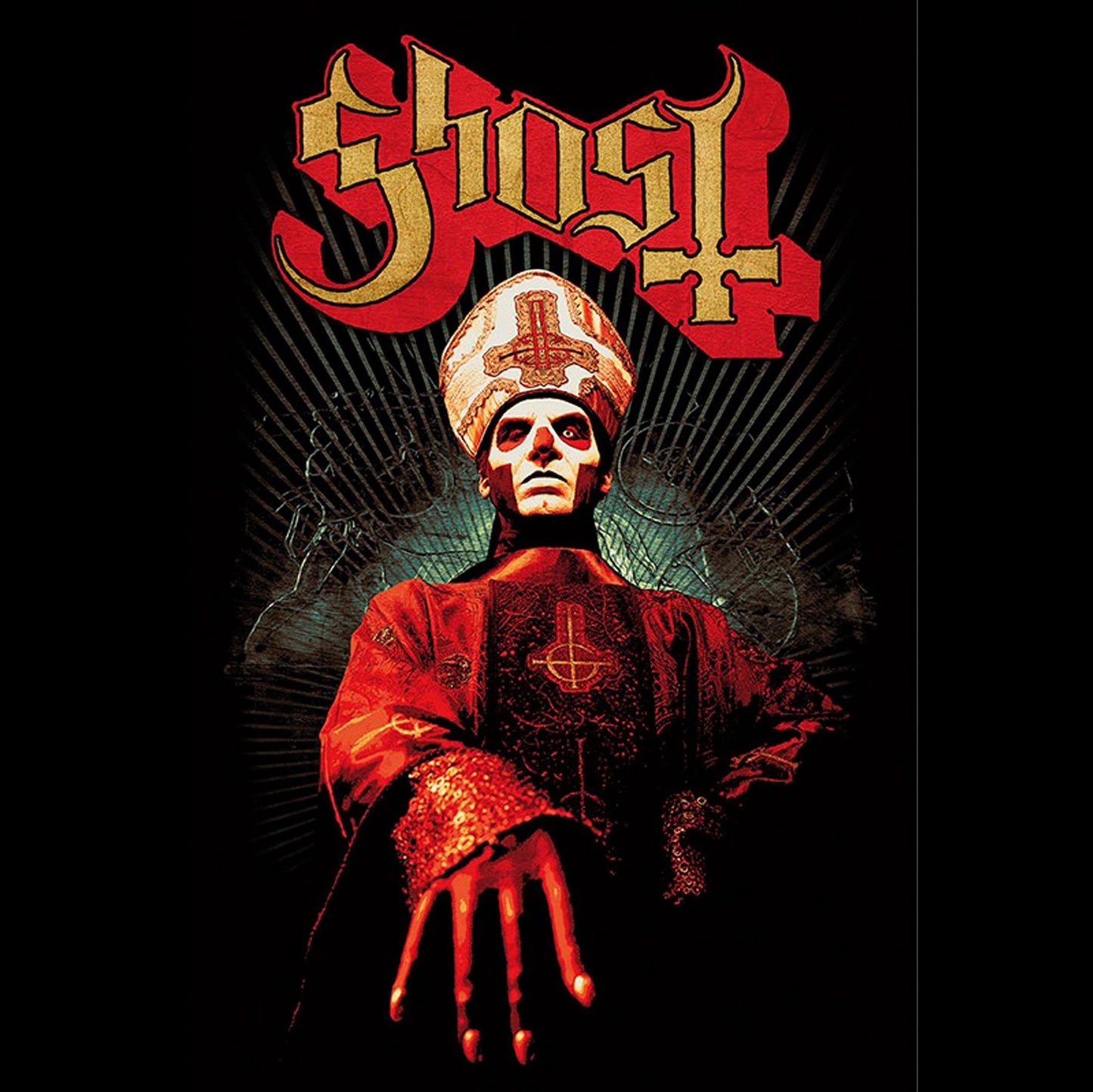 Poster 91,5 x 61 cm GHOST - Papa Emeritus