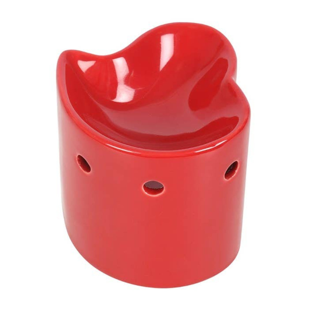 Rotes Herz Öl- und Wachsbrenner