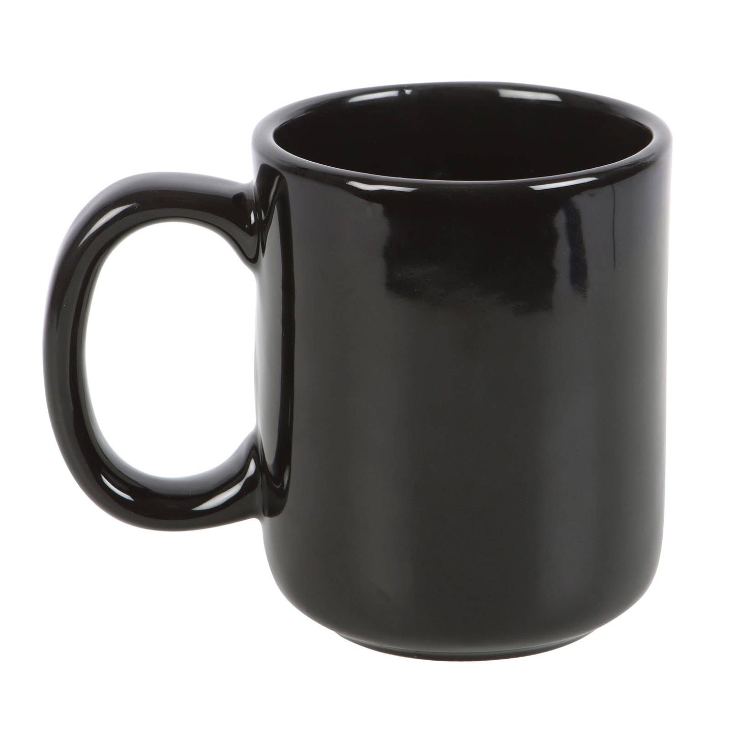 Gothic Halloween Tasse Becher mit Skeletthand schwarz
