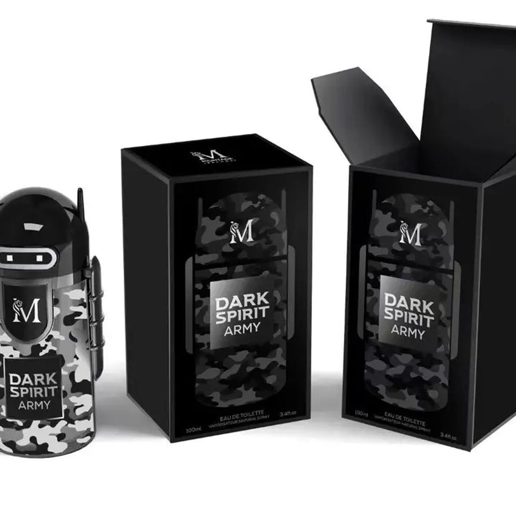 Herren Parfüm "Dark spirit Army" flecktarn Lavendel & Patchoulie