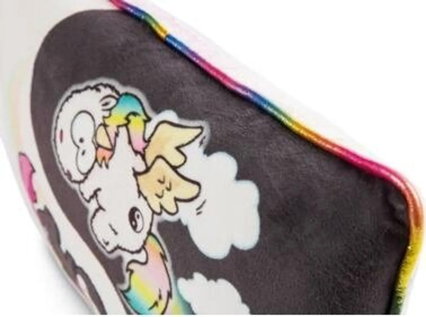 Nici rechteckiges Kissen Plüschkissen Einhorn Yin & Yang 43x25 cm