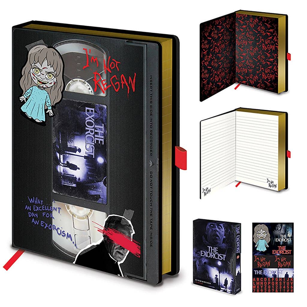 Der Exorzist (VHS) Notizbuch