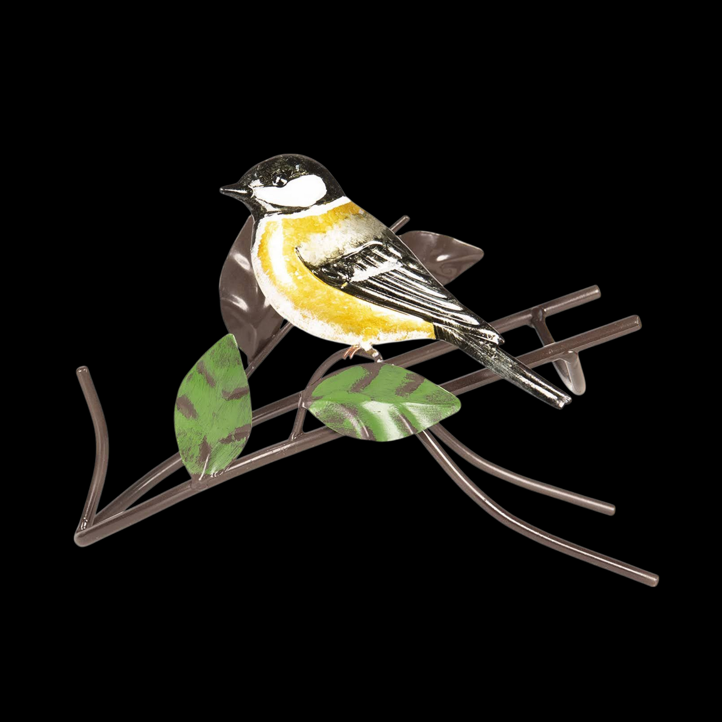 Nostalgischer Flaschenhalter Vögel auf Ast